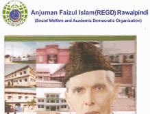 Tablet Screenshot of afir.org.pk